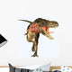 Tarbosaurus Dinosaur Roaring Front Wall Decal