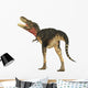 Tarbosaurus Dinosaur Rear Wall Decal