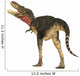Tarbosaurus Dinosaur Rear Wall Decal