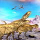 Abelisaurus Theropod Dinosaurs Hunt Wall Decal