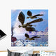 Archaeopteryx Birds Fly near Wall Decal