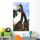 Brachiosaurus Dinosaurs Munch Tropical Wall Decal