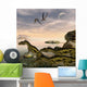 Deltadromeus Dinosaurs Search Shoreline Wall Decal