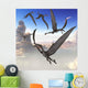 Group Dorygnathus Predatory Reptiles Wall Decal