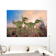 Family Juravenator Dinosaurs Cross Wall Decal