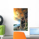 Two Omeisaurus Dinosaurs Walking Wall Decal