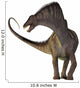 Amargasaurus Dinosaur Wall Decal Design 1