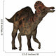Corythosaurus Duck-billed Dinosaur Wall Decal Design 2