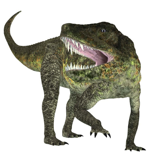 Postosuchus Reptile from Triassic Wall Decal Design 2