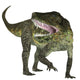 Postosuchus Reptile from Triassic Wall Decal Design 2