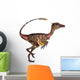 Troodon Bird-like Dinosaur Wall Decal Design 2