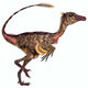 Troodon Bird-like Dinosaur Wall Decal Design 2