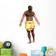 Male Homo Erectus Wearing Wall Decal