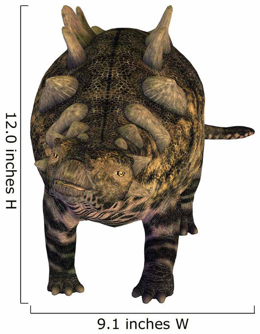 Crichtonsaurus Armored Dinosaur Wall Decal Design 2