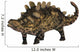 Crichtonsaurus Armored Dinosaur Wall Decal Design 1
