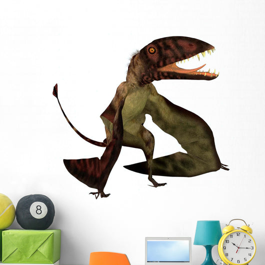 Dimorphodon Flying Pterosaur Wall Decal Design 1