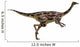 Gallimimus Dinosaur Wall Decal Design 2