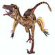 Troodon Bird-like Dinosaur Wall Decal Design 1