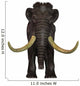 Woolly Mammoth Front Wall Decal
