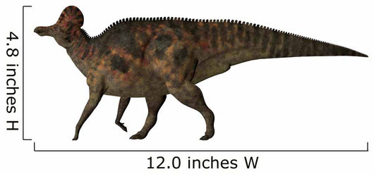 Corythosaurus Duck-billed Dinosaur Wall Decal Design 1