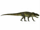 Postosuchus Reptile from Triassic Wall Decal Design 1