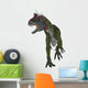 Cryolophosaurus Dinosaur White Wall Decal Design 5