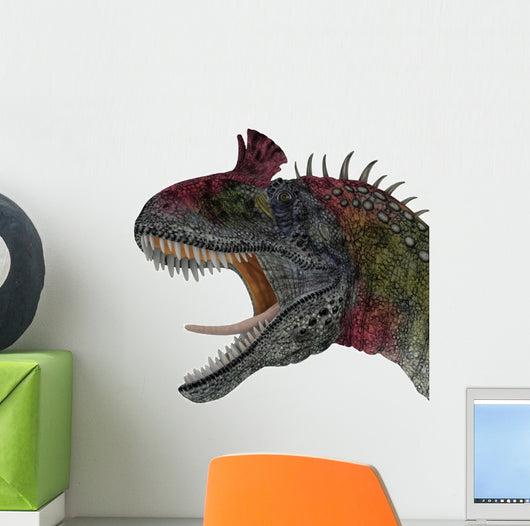 Cryolophosaurus Portrait Wall Decal