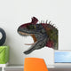 Cryolophosaurus Portrait Wall Decal