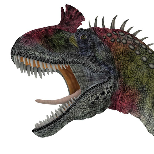 Cryolophosaurus Portrait Wall Decal