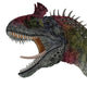 Cryolophosaurus Portrait Wall Decal
