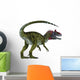 Cryolophosaurus Dinosaur White Wall Decal Design 4