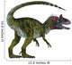 Cryolophosaurus Dinosaur White Wall Decal Design 4
