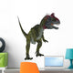 Cryolophosaurus Dinosaur White Wall Decal Design 3