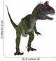 Cryolophosaurus Dinosaur White Wall Decal Design 3
