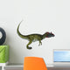 Cryolophosaurus Dinosaur White Wall Decal Design 2