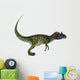 Cryolophosaurus Dinosaur White Wall Decal Design 2