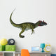 Cryolophosaurus Dinosaur White Wall Decal Design 2