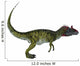 Cryolophosaurus Dinosaur White Wall Decal Design 2