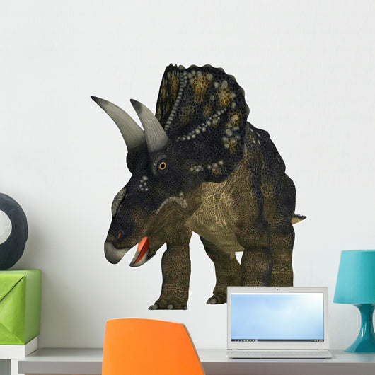 Nedoceratops Dinosaur Front Wall Decal