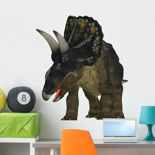 Nedoceratops Dinosaur Front Wall Decal