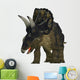 Nedoceratops Dinosaur Front Wall Decal