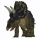 Nedoceratops Dinosaur Front Wall Decal