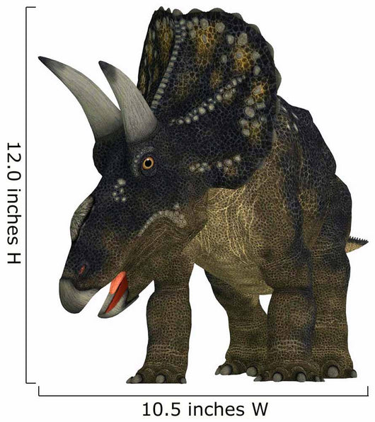 Nedoceratops Dinosaur Front Wall Decal