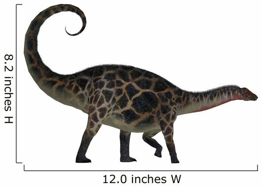 Dicraeosaurus Dinosaur Side Wall Decal Design 1