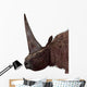 Elasmotherium Portrait Wall Decal