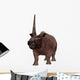Elasmotherium White Wall Decal