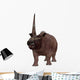 Elasmotherium White Wall Decal