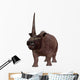 Elasmotherium White Wall Decal