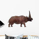 Elasmotherium Profile Wall Decal