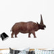 Elasmotherium Profile Wall Decal